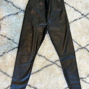 Vegan leather pants